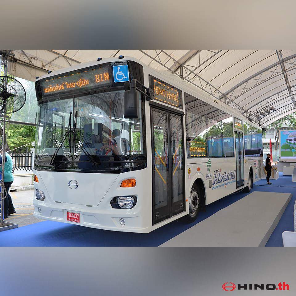 รถโดยสาร hino hybrid